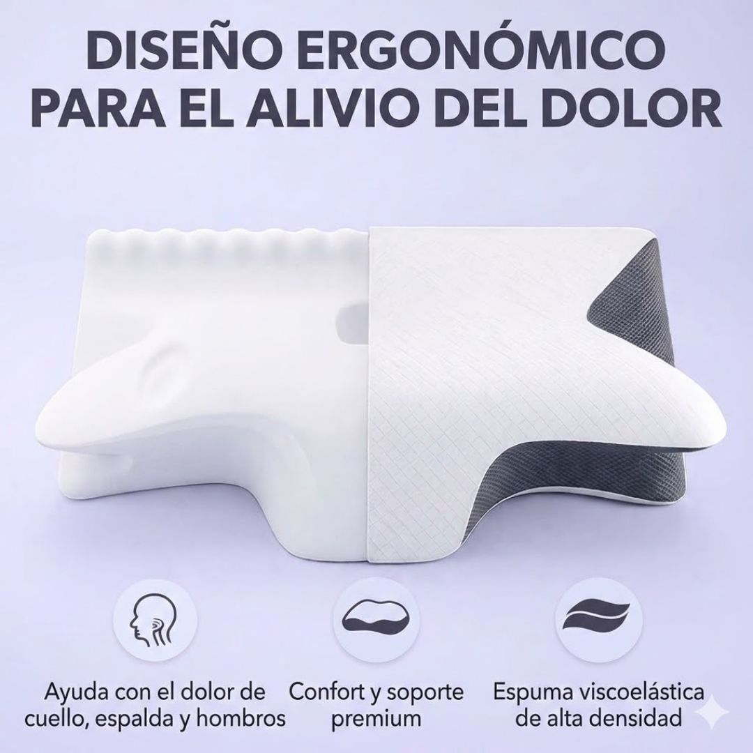 CozyRest™ Almohada Cervical Viscoelástica