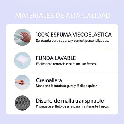 CozyRest™ Almohada Cervical Viscoelástica