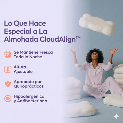 Almohada Nuvora CloudAlign™