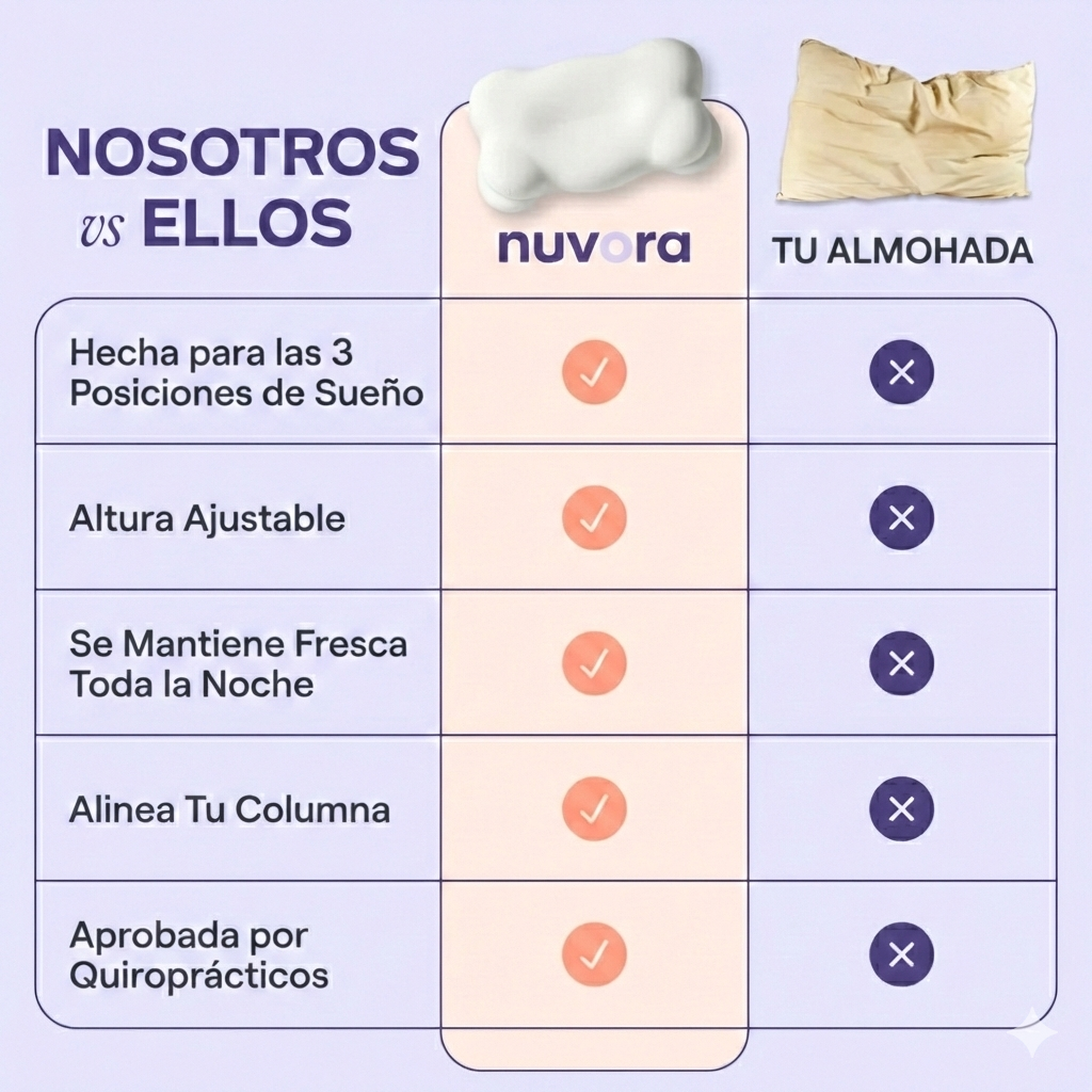 Almohada Nuvora CloudAlign™