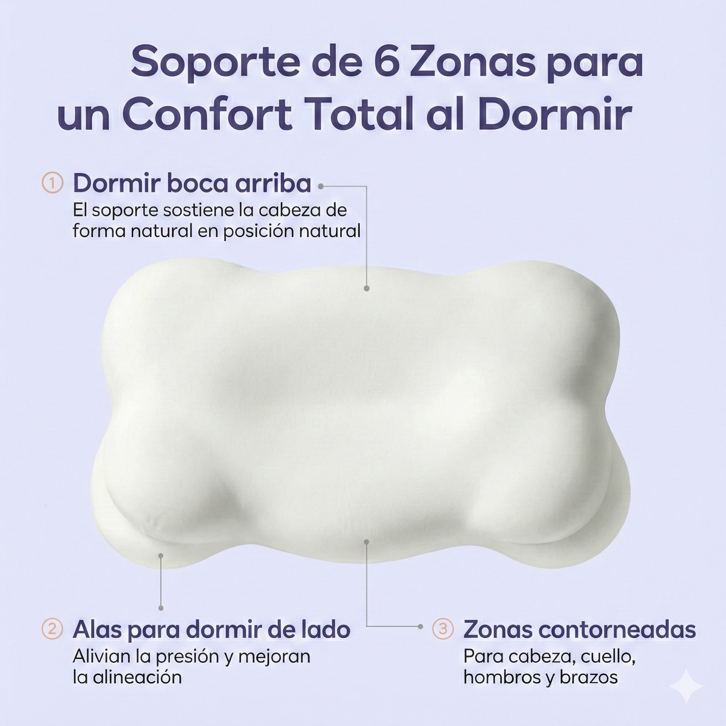 Almohada Nuvora CloudAlign™